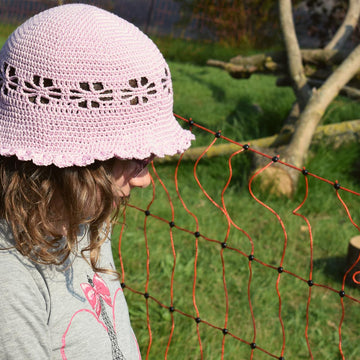 Lace Flower Hat