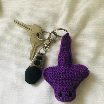 Mini Stingray Keychain