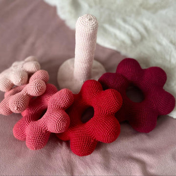 Flower - baby stacking toy