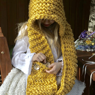 January Hooded Scarf
