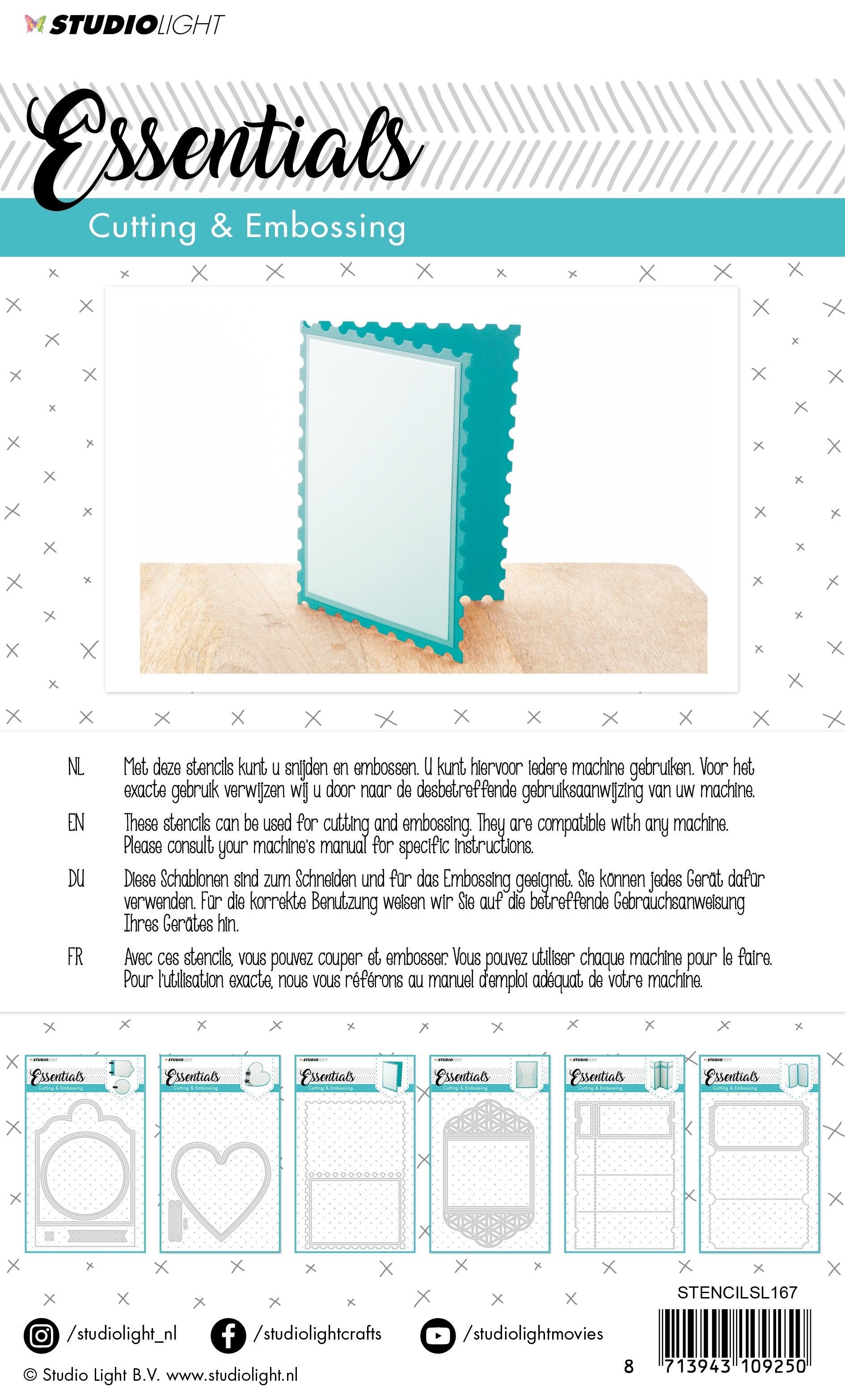 Studio Light Essentials Cutting & Embossing Die - 580297