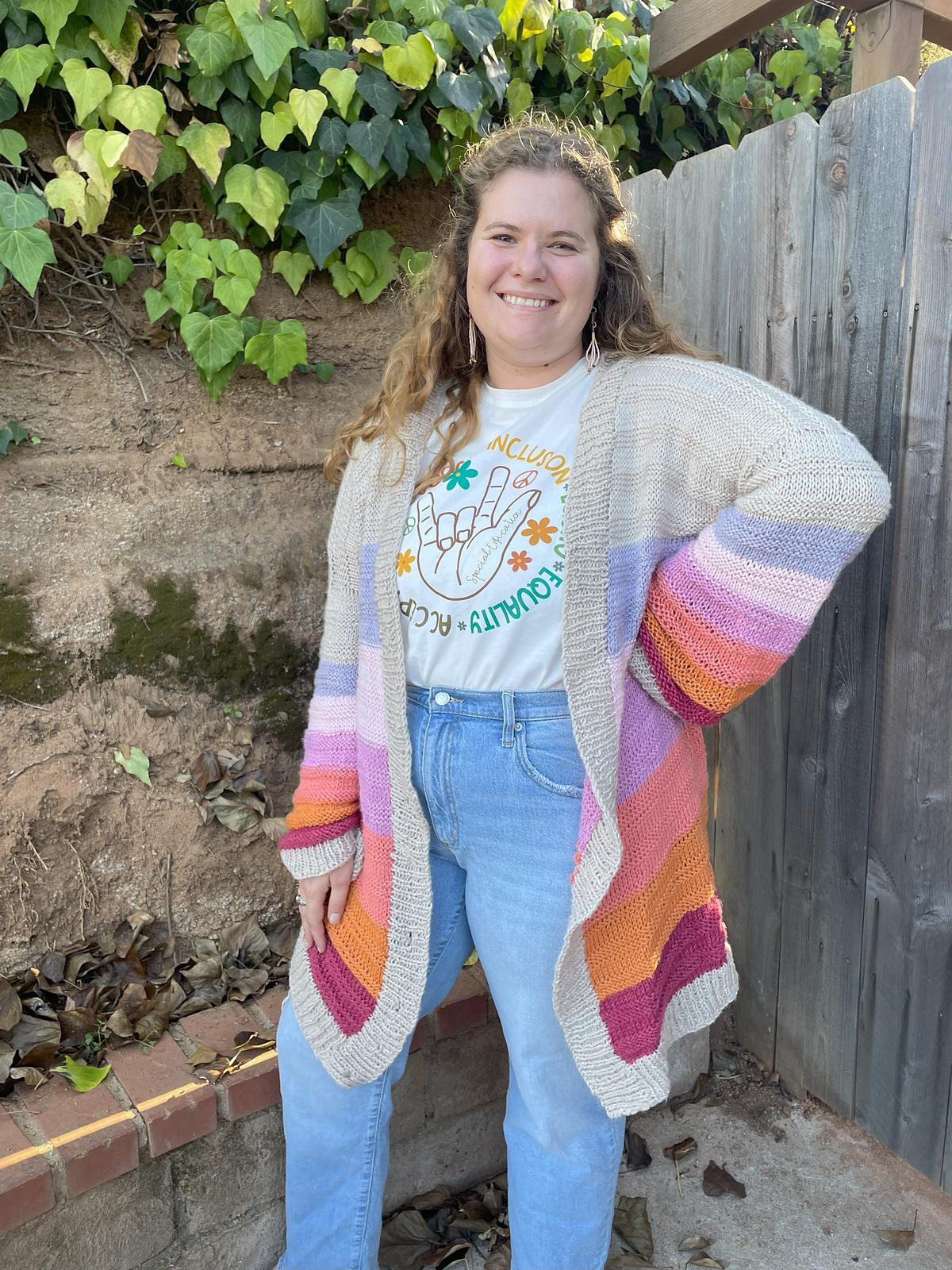 Prismatic Cardigan