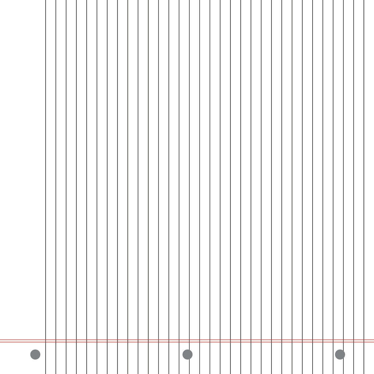 American Crafts Core'dinations Core Basics Patterned Cardstock 12"X12" - Black Notebook