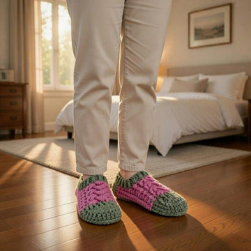 Crochet shoes Pdf + Video Tutorial
