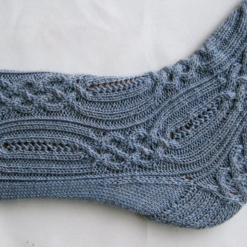 Elkridge Cable Lace Socks