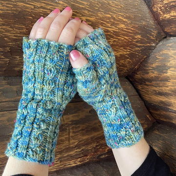 Weathering the Storm Fingerless Mitts