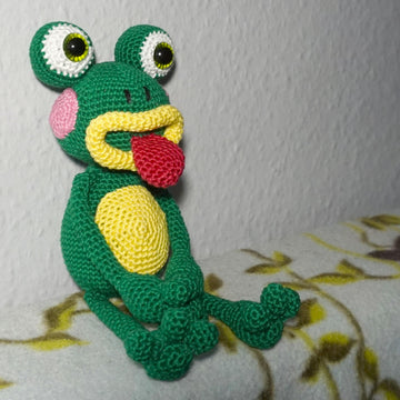 Häkelanleitung für den Frosch Karl