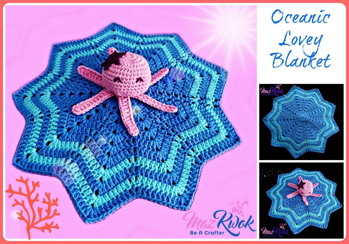 Oceanic Lovey Blanket