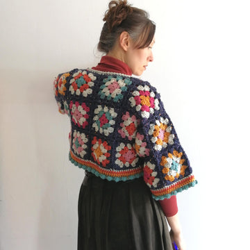 Cropped Granny Jacket (Aran)