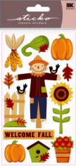 Sticko Stickers - Glitter Welcome Fall