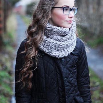 Clay infinity scarf