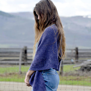 The Midnight Sun Shawl