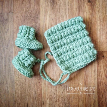 Bobblicious Bonnet and Boots