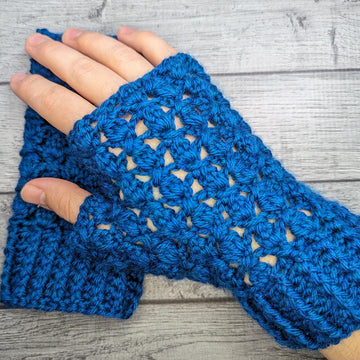 X's and O's Fingerless Gloves