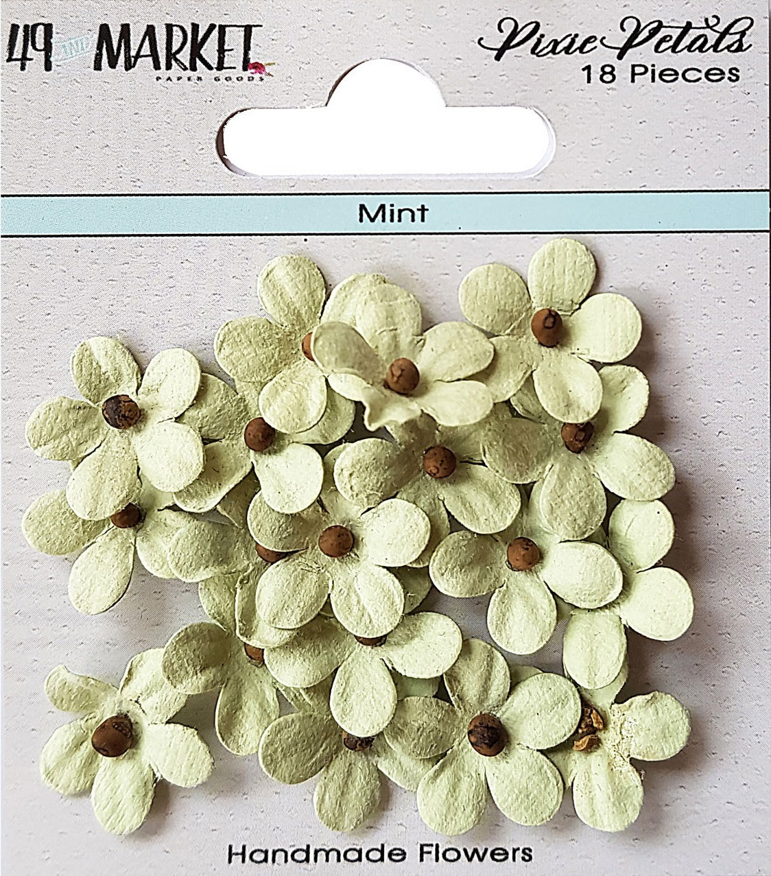 49 And Market Pixie Petals 18/Pkg - Mint