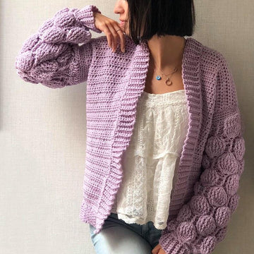 Balloon Sleeves Sweater