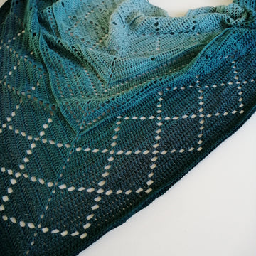 Diamonds of the Night Shawl