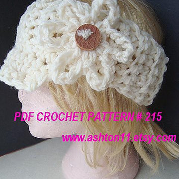 Visor Headband | Crochet Pattern 216