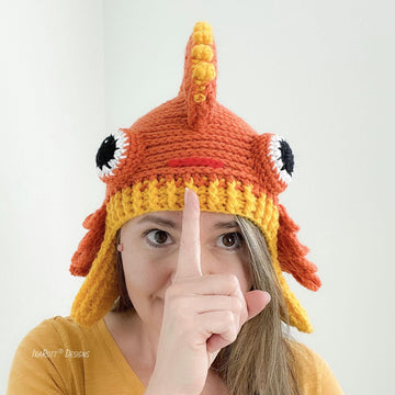 Amber The Fancy Goldfish Hat