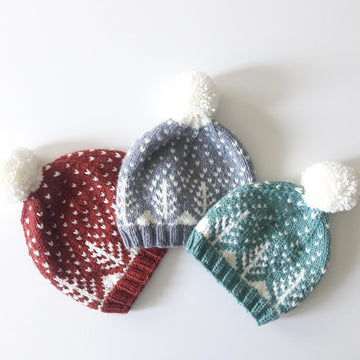 Snowy Trees Hat