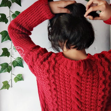 No Seam Cable Pullover