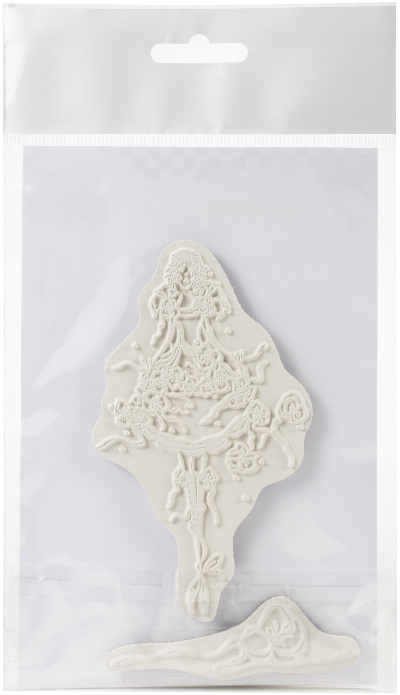 Carabelle Studio Cling Stamp A6 By Soizic - Young Girl W/Flowers