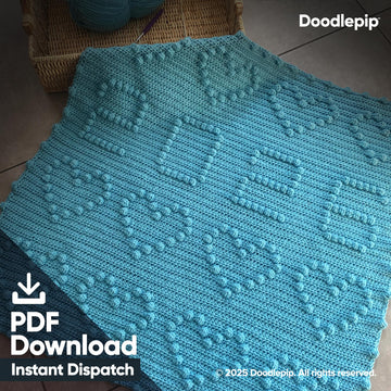 Crochet Born in Blanket 2025 - 2029