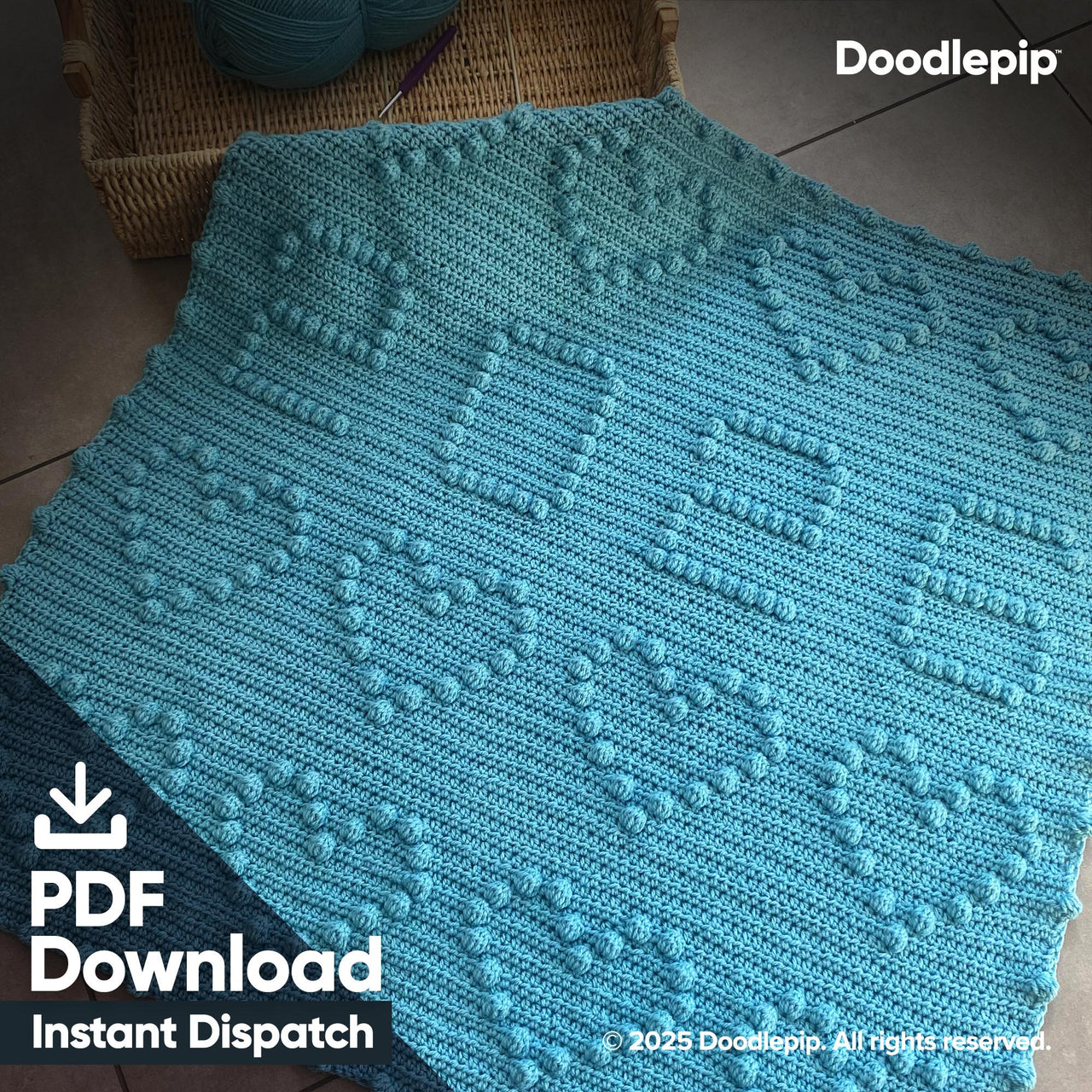 Crochet Born in Blanket 2025 - 2029