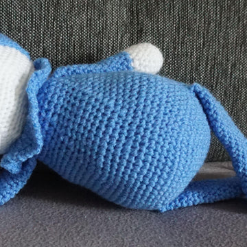 Häkelanleitung schlafender Hase ♥