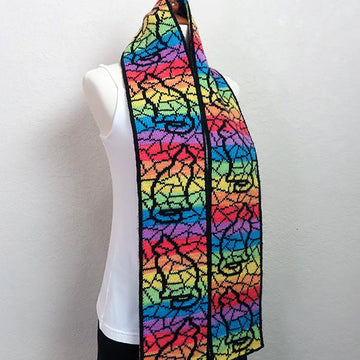 Glass Cat Scarf