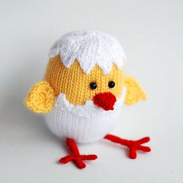 Easter chicken hatched from egg