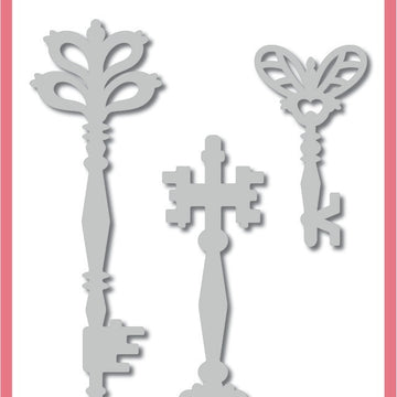 Uniquely Creative Metal Dies - Ornate Keys