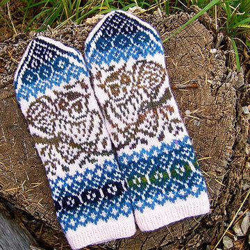 Owl Season Mittens