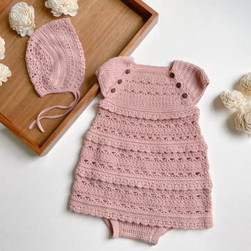 Cotton Candy Baby Dress