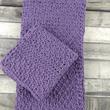 Honeycomb Handtowel & Washcloth Set