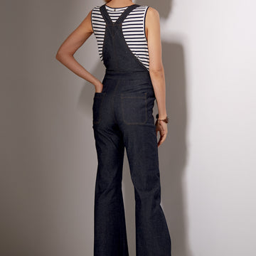 McCall's Misses' Flared Jeans and Overalls, Skinny Jeans, and Shortalls M7547 - Sewing Pattern