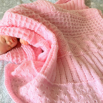 Easy Sampler Baby Blanket