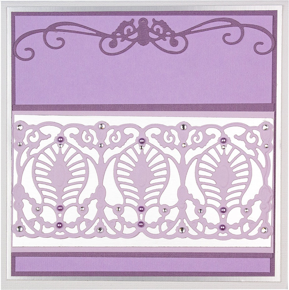 Spellbinders Amazing Paper Grace Shapeabilities Dies - Delicate Tendril Border