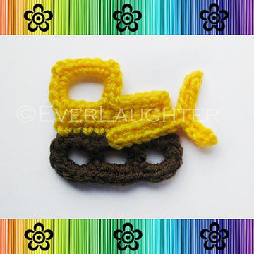 Bulldozer Applique