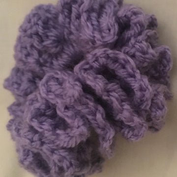 Lavender Sea Coral Scrunchie