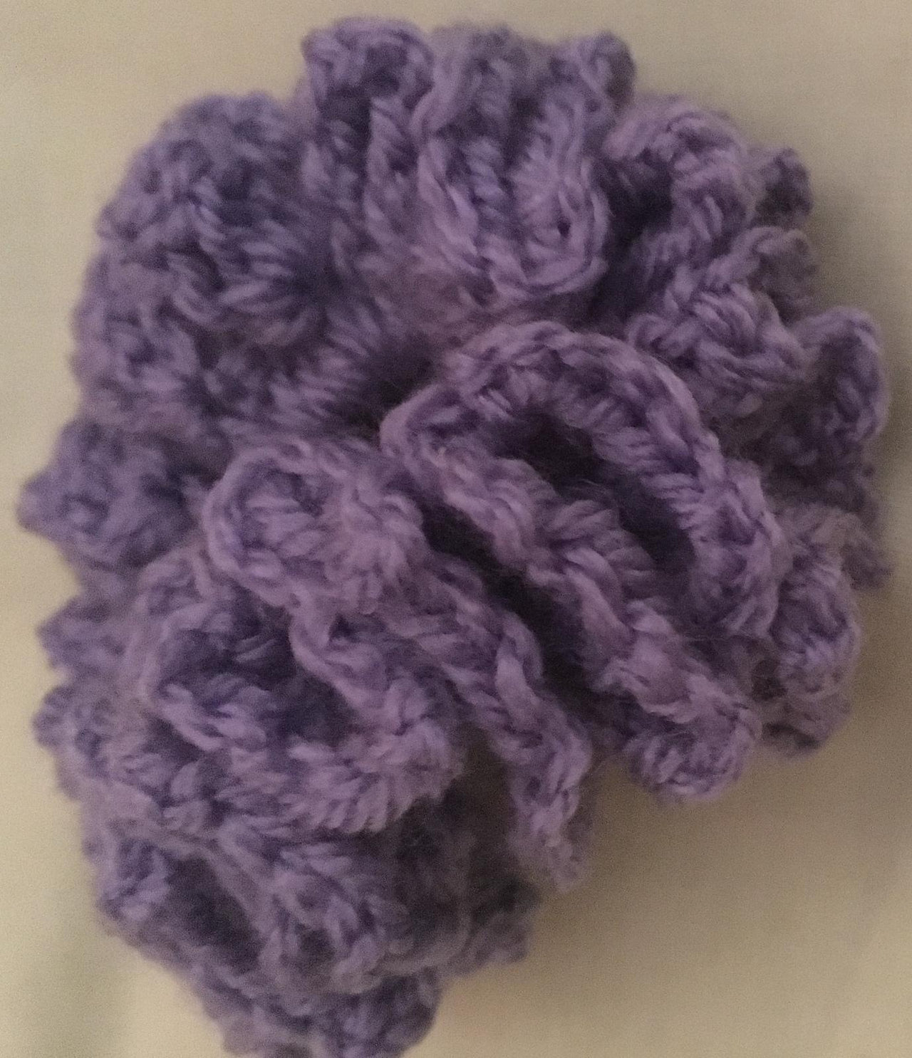 Lavender Sea Coral Scrunchie