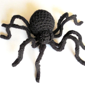 Black Widow/Black Spider Amigurumi Decoration