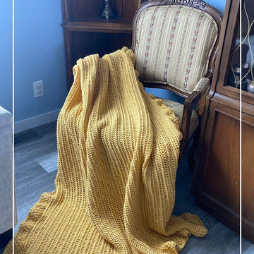 Cozy Buttercup Crochet Blanket