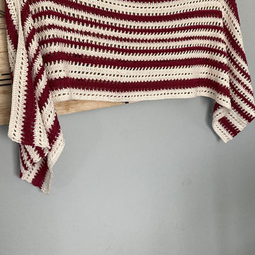 Blushing Beauty Rectangle Shawl