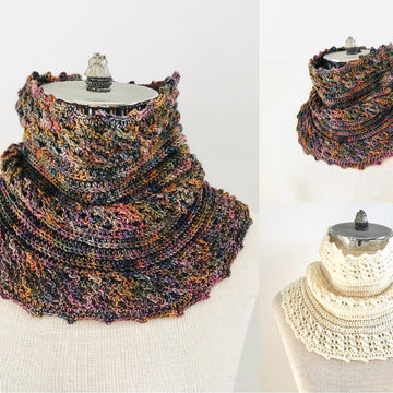 Cozy Cable Ribbed Cowl Scarf