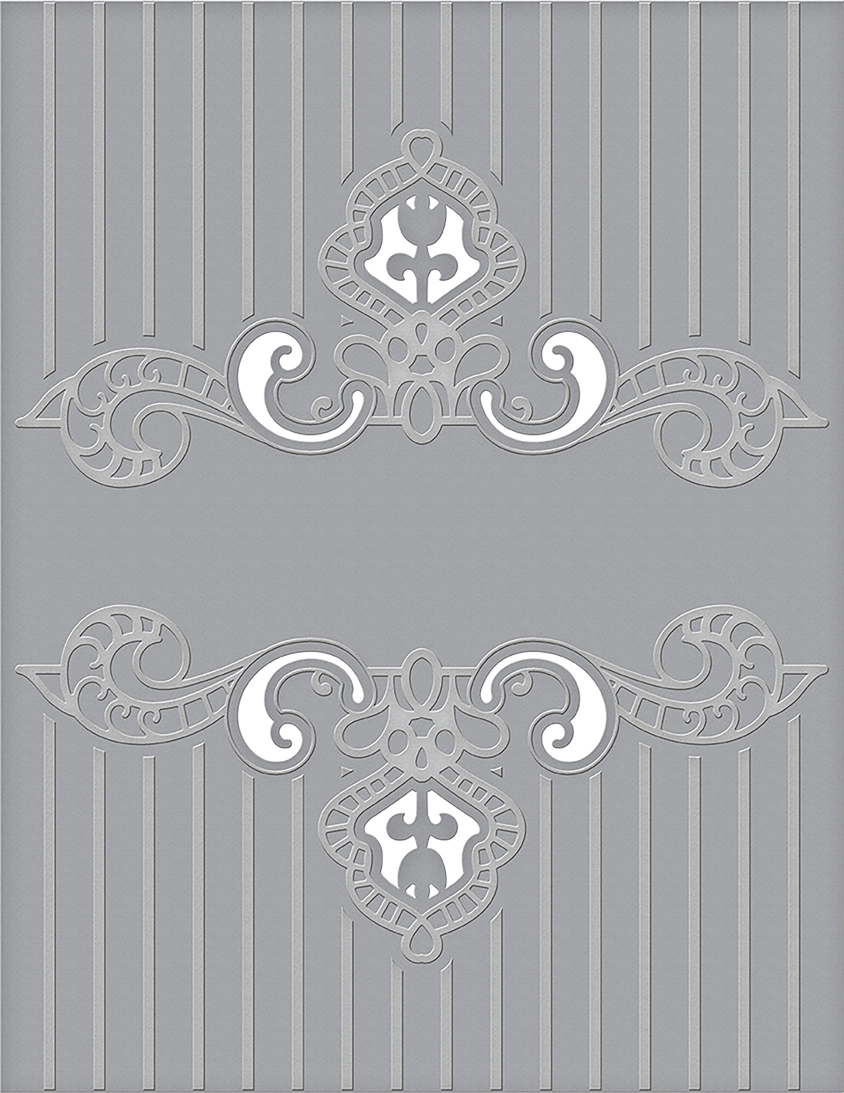 Spellbinders Cutting Embossing Folders - Regal Swirl