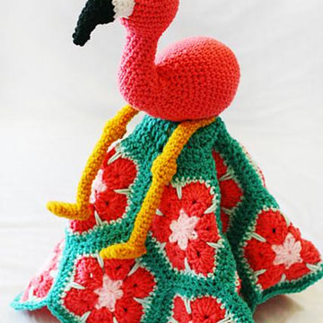 African Flamingo Blanket Buddy