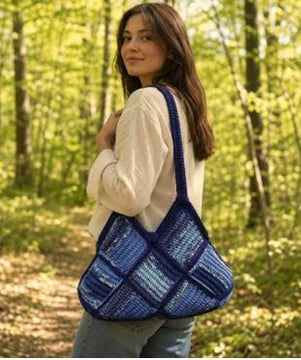 Patchwork Squares Bag - PA-216