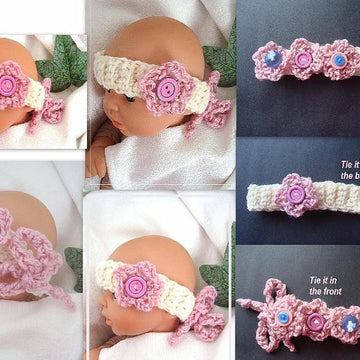Easy Flower Headband | Crochet Pattern 213