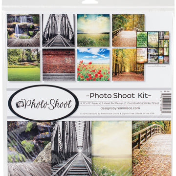 Reminisce Collection Kit 12"X12" - Photo Shoot